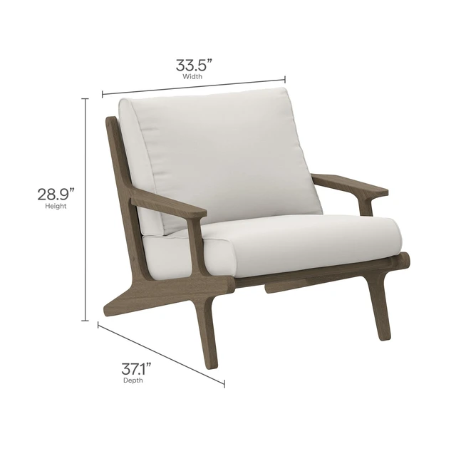 Alt view image 2 of 7 - Saratoga 4-Piece Outdoor Patio Teak Wood Furniture Set by Modway