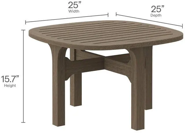 Alt view image 2 of 7 - Saratoga 5-Piece Outdoor Patio Teak Wood Furniture Set by Modway