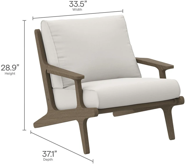 Alt view image 3 of 7 - Saratoga 5-Piece Outdoor Patio Teak Wood Furniture Set by Modway