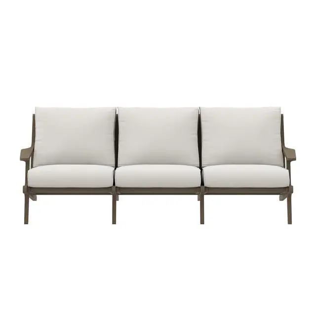 Alt view image 6 of 7 - Saratoga Outdoor Patio Teak Sofa by Modway