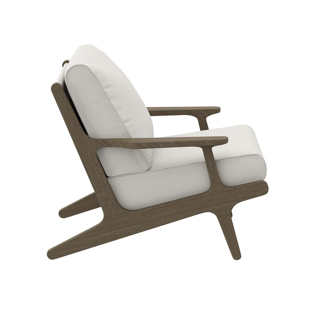 Alt view image 4 of 7 - Saratoga Outdoor Patio Teak Wood Armchair by Modway