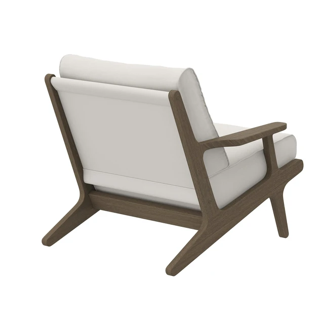 Alt view image 5 of 7 - Saratoga Outdoor Patio Teak Wood Armchair by Modway