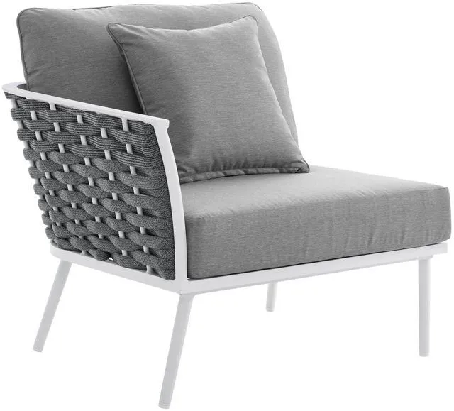 Alt view image 5 of 11 - Stance Outdoor Patio Aluminum Left-Facing Armchair