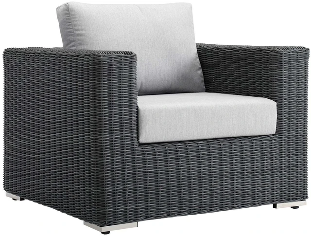 Main image of Summon Outdoor Patio Fabric Sunbrella Armchair by Modway