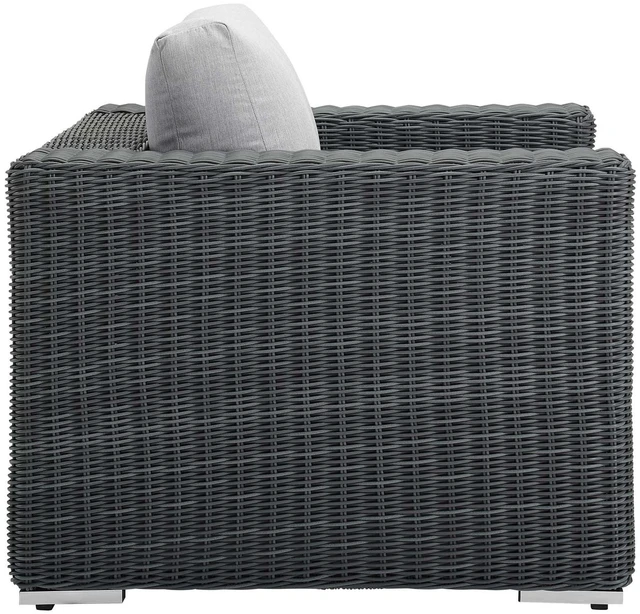 Alt view image 2 of 5 - Summon Outdoor Patio Fabric Sunbrella Armchair by Modway