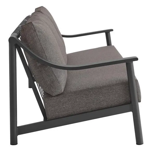 Alt view image 4 of 7 - Terrace Outdoor Patio Aluminum Sofa