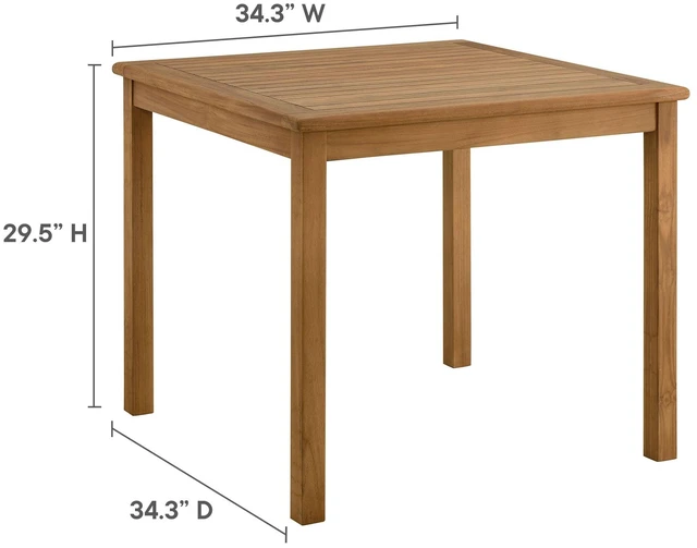 Alt view image 3 of 7 - Vienna 3-Piece Outdoor Patio Teak and Rope Dining Set with Armchairs and Armless Chairs