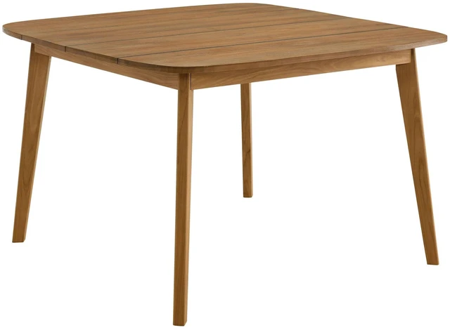 Alt view image 6 of 7 - Vienna 5-Piece Outdoor Patio Teak and Rope Dining Set with Armchairs by Modway