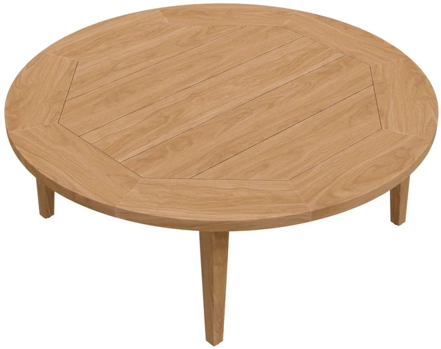 Alt view image 8 of 13 - Brisbane Teak Wood Outdoor Patio Coffee Table