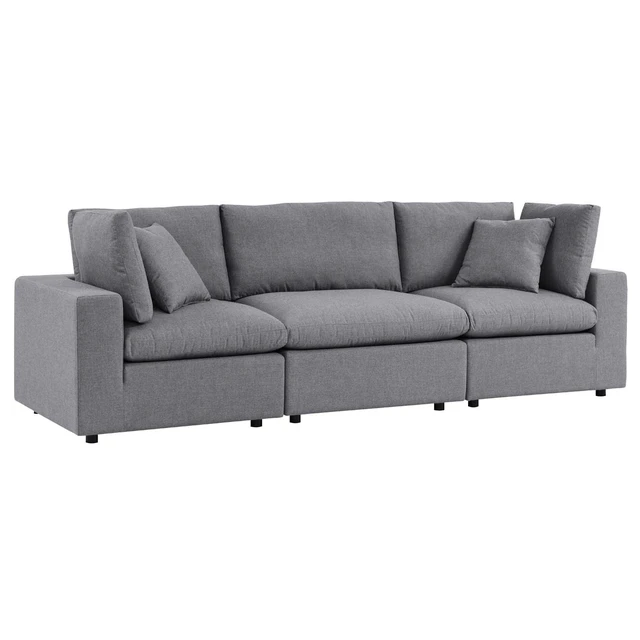 Alt view image 6 of 11 - Commix Sunbrella Outdoor Patio Sofa