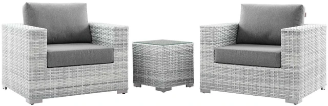 Alt view image 5 of 11 - Convene 3-Piece Outdoor Patio Set