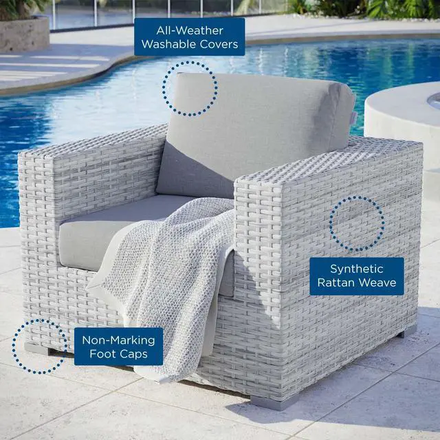 Alt view image 12 of 13 - Convene Outdoor Patio Armchair