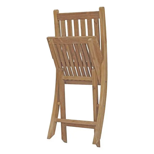 Alt view image 11 of 13 - Marina 11 Piece Outdoor Patio Teak Outdoor Dining Set - Natural