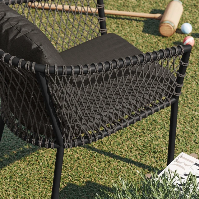 Alt view image 12 of 13 - Sailor Outdoor Patio Dining Armchair
