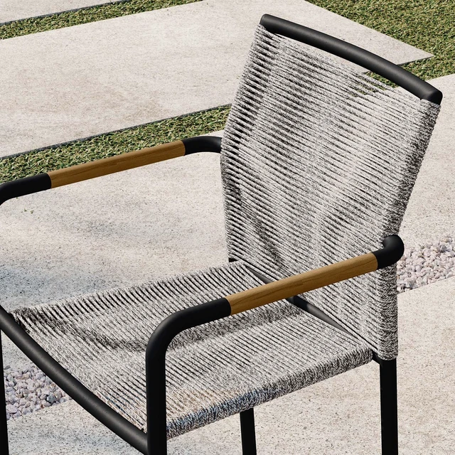 Alt view image 13 of 13 - Serenity Outdoor Patio Armchairs Set of 2