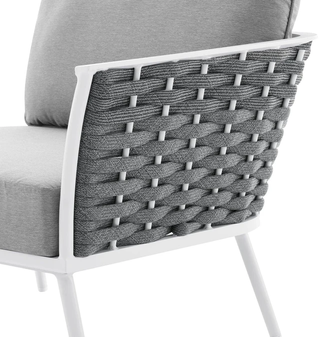 Alt view image 7 of 11 - Stance Outdoor Patio Aluminum Right-Facing Armchair