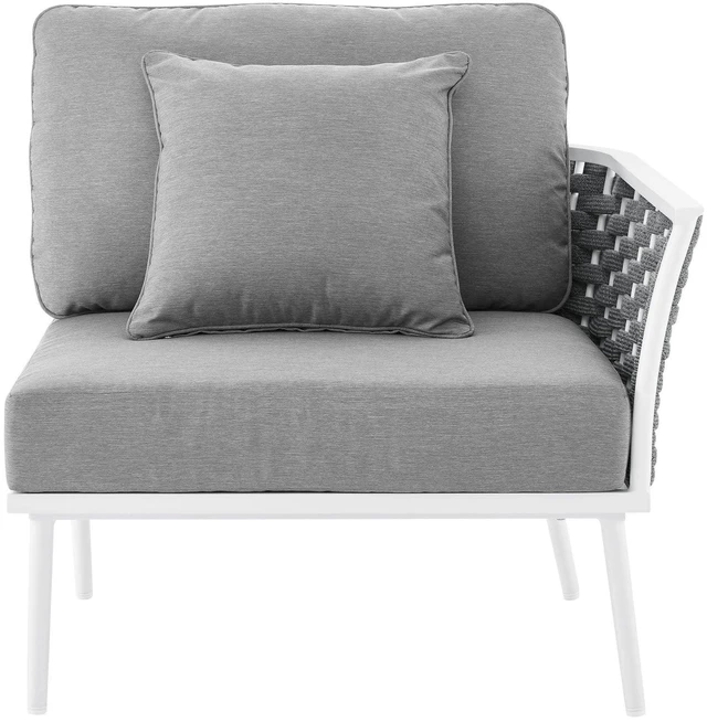 Alt view image 9 of 11 - Stance Outdoor Patio Aluminum Right-Facing Armchair
