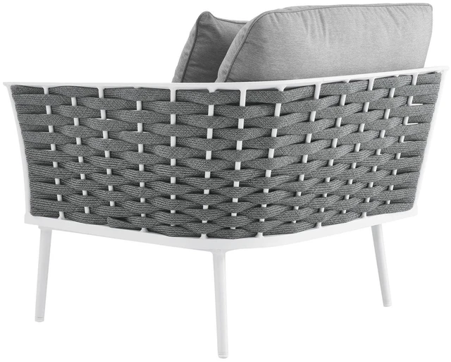 Alt view image 8 of 11 - Stance Outdoor Patio Aluminum Right-Facing Armchair