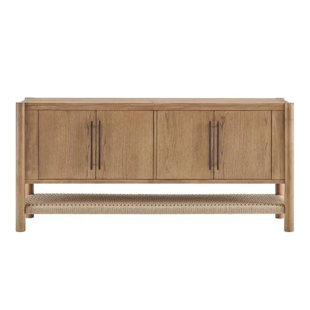 Alt view image 5 of 7 - Taschen 4-Door Wood Sideboard Cabinet by Modway