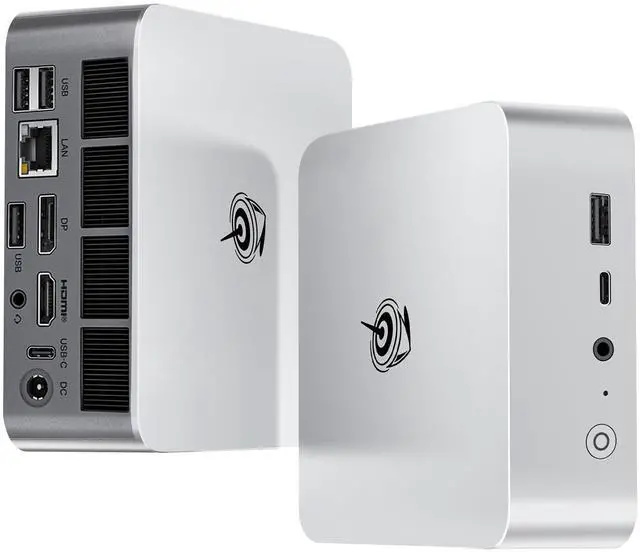 Main image of Beelink SER8 Mini PC, AMD Ryzen7 8745HS up to 4.9GHz(8C/16T),Mini Computer 32GB DDR5 RAM/1TB PCIe4.0 SSD/AMD Radeon 780M 12core 2600MHz Support 4K Triple Display/WiFi 6/BT5.2/2.5G LAN/HDMI+DP/USB4