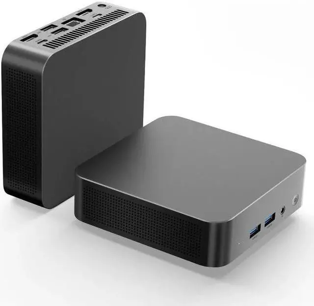 Main image of GTBOX Mini PC N100 16GB RAM 512GB SSD Windows 11 Pro 12th Gen Alder Lake 4Cores 4Threads 3.4GHz Max, 2X Type-c 112x112x38mm Small Desktop Computer with 4K Triple Display/WiFi 5/BT 4.2/2x USB 3.2