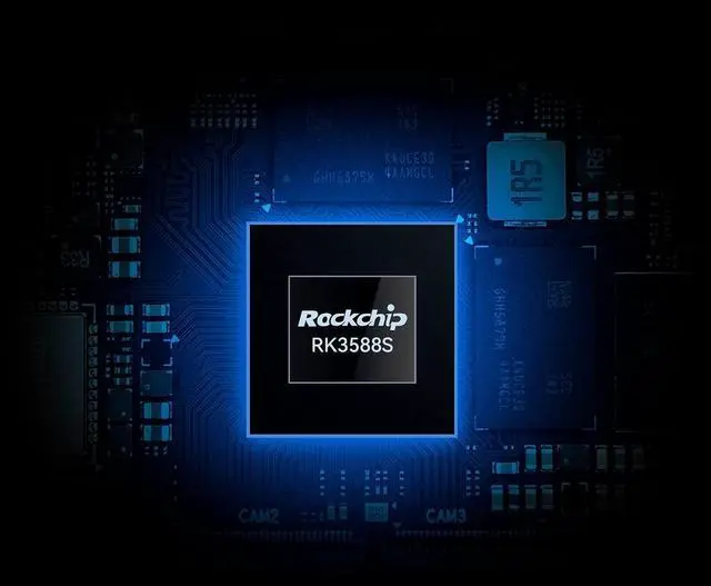 Alt view image 5 of 7 - Khadas Edge2 ARM PC Pro Mini PC Single Board Computer RK3588S SoC 8core CPU and 4core GPU,6 Tops NPU,Small Portable Compact Desktop Computer 16GB RAM 8K HD Display&Decoder, 4K UI & Wi-Fi 6, BT 5.0