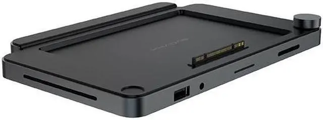 Alt view image 2 of 7 - Khadas Mind Dock for Mind Expansion Module, Built-in Audio System, Fingerprint Scanner, 9 Additional I/O Ports, Support Four 4K/60Hz Displays Mini Computer Built-in SD Card Reader for Swift