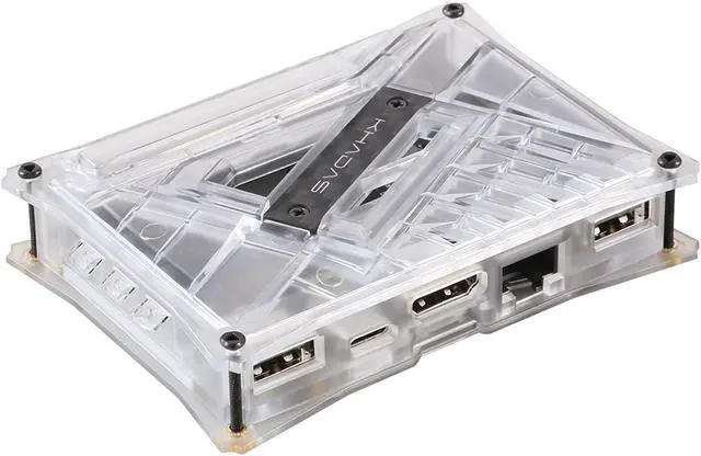 Main image of Khadas Transparent DIY Case for All VIM SBCs (equiped with Iron metal plate)