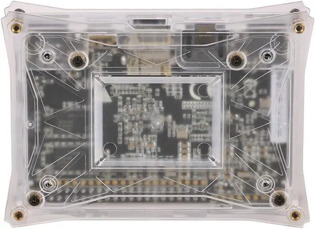 Alt view image 2 of 4 - Khadas Transparent DIY Case for All VIM SBCs (equiped with Iron metal plate)
