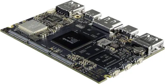 Alt view image 3 of 4 - Khadas Mini ARM PC Desktop Computer RK3588S SoC 8core CPU and 4core GPU,6 Tops NPU,Small Portable Compact Desktop Computer 16GB RAM+64GB 8K HD Display&Decoder, 4K UI & Wi-Fi 6, BT 5.0