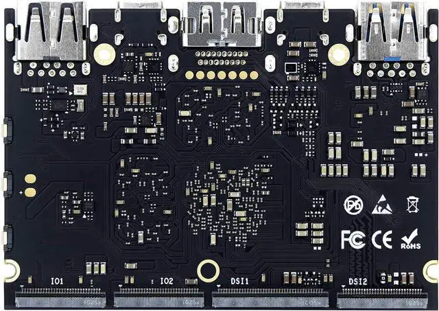 Alt view image 2 of 4 - Khadas Mini ARM PC Desktop Computer RK3588S SoC 8core CPU and 4core GPU,6 Tops NPU,Small Portable Compact Desktop Computer 16GB RAM+64GB 8K HD Display&Decoder, 4K UI & Wi-Fi 6, BT 5.0