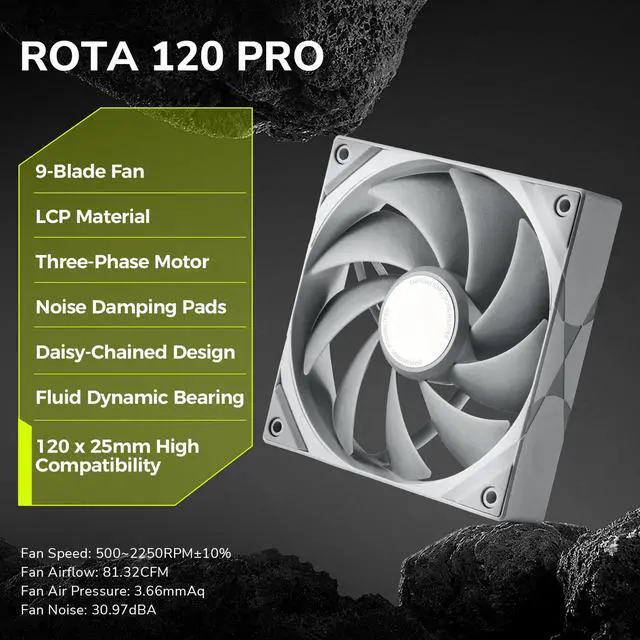 Alt view image 6 of 7 - TRYX Panorama 360 White 360mm AIO 6.5'' AMOLED Curved Screen 3D Anamorphic Effect Display Customizable AIO Cooler 360mm 8th Gen Asetek Pump 320w TDP ROTA PRO 120mm Fan LGA 1851/1700/1200/115X AM5/AM4