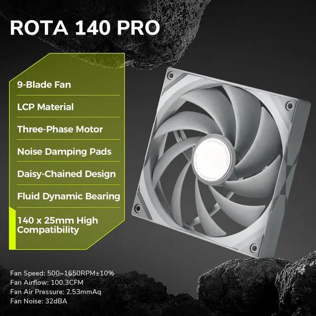 Alt view image 7 of 7 - TRYX Panorama 280 White 280mm AIO 6.5'' AMOLED Curved Screen 3D Anamorphic Effect Display Customizable AIO Cooler 280mm 8th Gen Asetek Pump 300w TDP ROTA PRO 140mm Fan LGA 1851/1700/1200/115X AM5/AM4