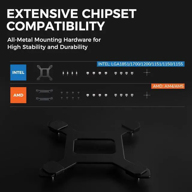 Alt view image 7 of 7 - TRYX Panorama 280 ARGB 280mm AIO 6.5'' AMOLED Curved Screen 3D Anamorphic Effect Display Customizable AIO Cooler 280mm Asetek 8th Gen 300w TDP ARGB Fan for Intel LGA 1851/1700/1200/115X AMD AM5/AM4