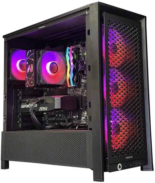 Main image of Andromeda Insights Advanced 50 Frame | Ryzen 5 9600X 3.9 GHz (5.4 GHz Turbo Boost) | 32GB DDR5 6000 | RTX 5070 12GB GDDR7 | 2TB NVME SSD | 650W Gold Power Supply | Wi-Fi | ARGB Fans | Win 11