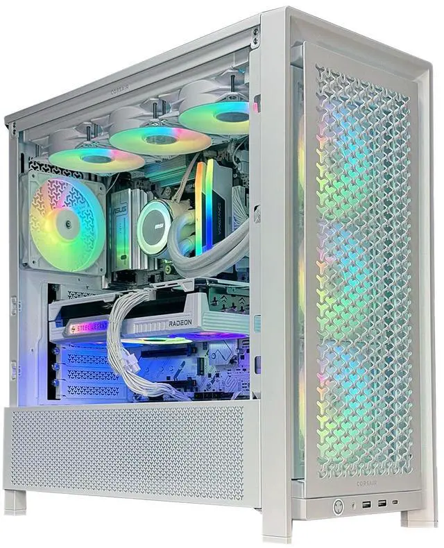 Main image of Andromeda Insights Lumen Elite Frame - AMD RX 9070 XT 16GB GDDR6 | Ryzen 7 9800X3D 4.7 GHz (5.2 GHz Turbo Boost) | 32GB DDR5 6000 | 2TB Gen4 SSD | 850W Gold PSU | ARGB Fans | Wi-Fi + BT | Win 11