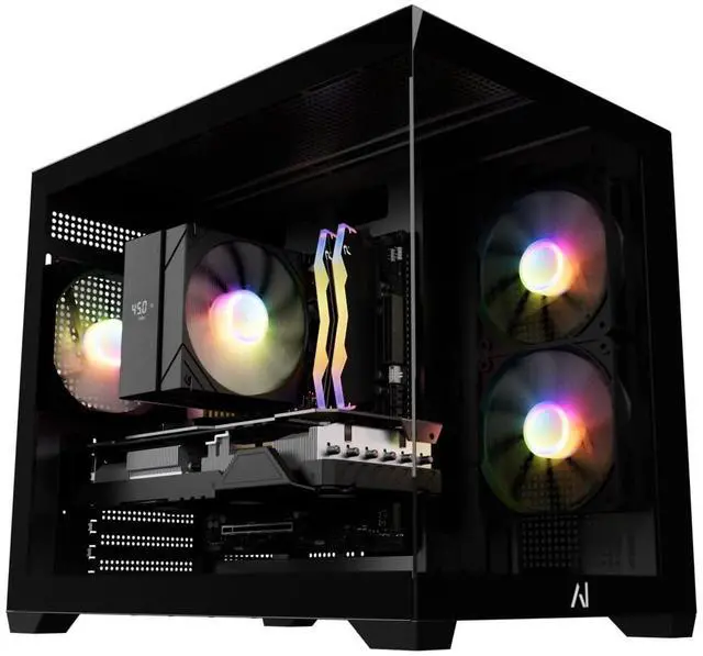 Main image of Andromeda Insights Advanced Ultimate Budget Gaming PC - RTX 5070 12GB GDDR7 | Ryzen 5 9600X 3.9 GHz (5.4 GHz Turbo Boost) | 32GB DDR5 6000MHz | 1TB Gen4 SSD | 650W Gold | ARGB | Wi-Fi + BT | Win 11