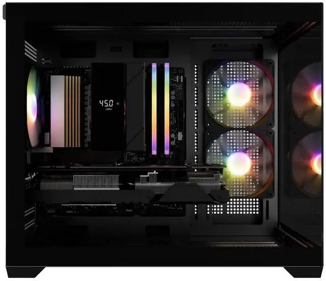 Alt view image 2 of 4 - Andromeda Insights Ultimate Budget Gaming PC - RTX 5060 8GB | i5-14400F (4.7 GHz Turbo Boost) | 16GB DDR5 6000MHz | 1TB Gen4 SSD | 650W Gold | ARGB | Wi-Fi + BT | Win 11