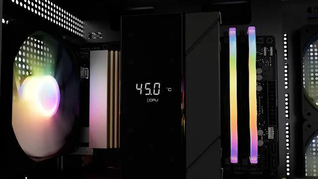 Alt view image 4 of 4 - Andromeda Insights AMD Ultimate Budget Gaming PC - RX 9060 XT 16GB | Ryzen 5 9600X 3.9 GHz (5.4 GHz Turbo Boost) | 32GB DDR5 6000MHz | 1TB Gen4 SSD | 650W Gold | ARGB | Wi-Fi + BT | Win 11