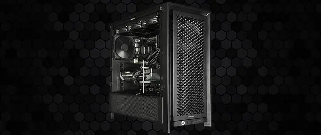 Main image of Andromeda Insights - AI Workstation Gaming PC | AMD Radeon AI PRO R9700 32GB | Ryzen 9 9950X (5.7 GHz Turbo) | 64GB DDR5 | 4TB Gen4 SSD | W11 | Wi-Fi | Bluetooth - Black