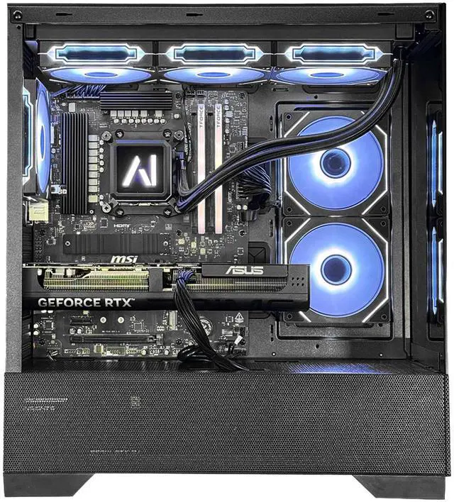 Alt view image 2 of 2 - Andromeda Insights Advanced 50 V2 | RTX 5070 12GB | Ryzen 5 7600X | 2TB SSD Gen 4 | 64GB DDR5 | 850W Gold | ARGB Fans | Windows 11 Home