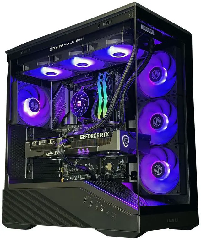 Main image of Andromeda Insights Elite 50 Vector - RTX 5070 Ti 16GB GDDR7 | Ryzen 7 9800X3D 4.7 GHz (5.2 GHz Turbo Boost) | 32GB DDR5 6000MHz | 2TB Gen4 SSD | 850W Gold PSU | ARGB Fans | Wi-Fi + BT | Win 11