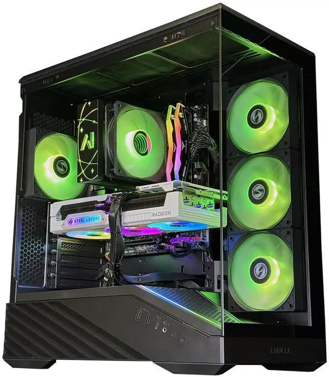 Main image of Andromeda Insights Advanced AMD Vector - RX 9070XT 16GB | Ryzen 5 9600X (5.4 GHz Turbo Boost) | 32GB DDR5 6000MHz | 1TB Gen4 SSD | 850W Gold PSU | ARGB Fans | Wi-Fi + BT | Win 11 Home
