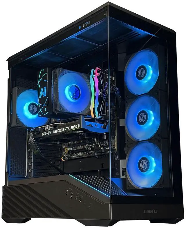 Main image of Andromeda Insights Essentials Vector - RTX 5060 Ti | Ryzen 5 9600X | 16GB DDR5 6000MHz | 1TB Gen4 SSD | 650W Gold PSU | ARGB Fans | Wi-Fi + BT | Win 11 Home