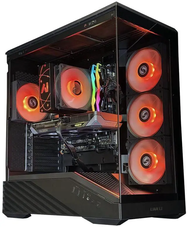 Main image of Andromeda Insights Essentials AMD Vector - RX 9060XT 16GB | Ryzen 5 9600X | 32GB DDR5 6000MHz | 1TB Gen4 SSD | 650W Gold PSU | ARGB Fans | Wi-Fi + BT | Win 11 Home