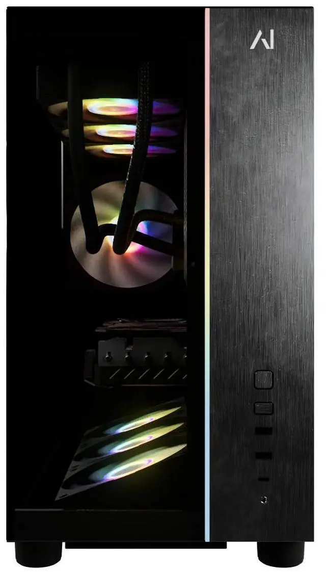 Alt view image 2 of 4 - Andromeda Insights V3 Ultra 50 - RTX 5080 16GB GDDR7 | Ryzen 7 9800X3D 4.7 GHz (5.2 GHz Turbo Boost) | 32GB DDR5 6000MHz | 2TB Gen4 SSD | 850W Gold PSU | ARGB Fans | Wi-Fi + BT | Win 11