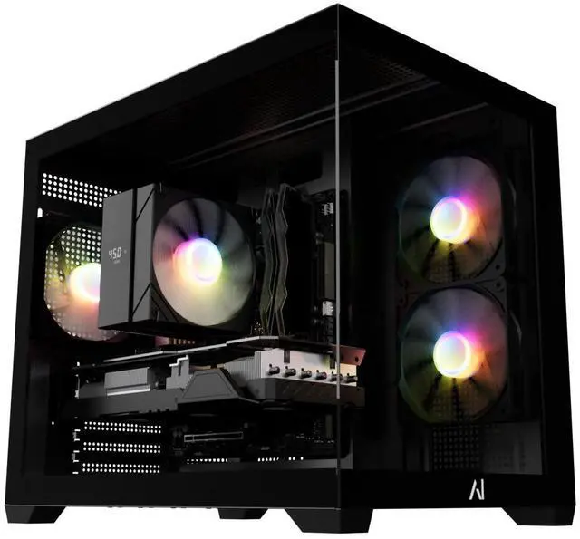 Main image of Andromeda Insights Spectra Gaming PC - RTX 5060 8GB | Ryzen 5 9600X (5.4 GHz Turbo Boost) | 16GB DDR5 6000MHz | 1TB Gen4 SSD | 650W Gold | ARGB | Wi-Fi + BT | Win 11