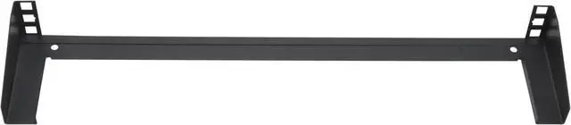 Alt view image 3 of 6 - Cables Direct Online 1U 19-Inch Vertical Wall Mount Rack with Mounting Hardware - Black, Space-Saving Design for Servers, Networking Equipment