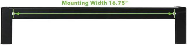 Main image of Cables Direct Online 2U 19" Vertical Wall Mount Server Rack with Mounting Hardware - Black, Space-Saving Design for Small Servers