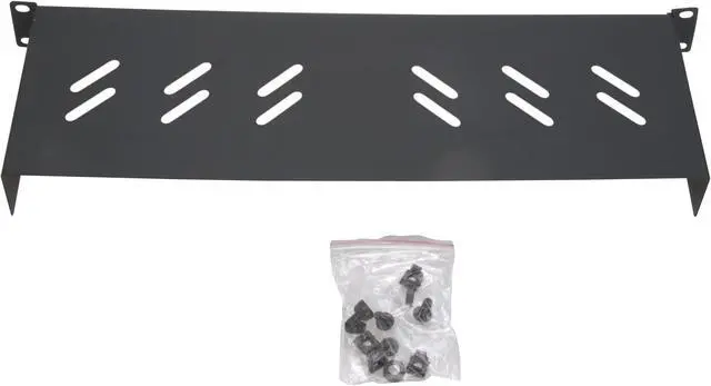 Main image of Cables Direct Online Universal 19" 1U Rack Tray, 6" Deep, No Lip, 150mm - Mount for Servers, Network Gear, and Electronics